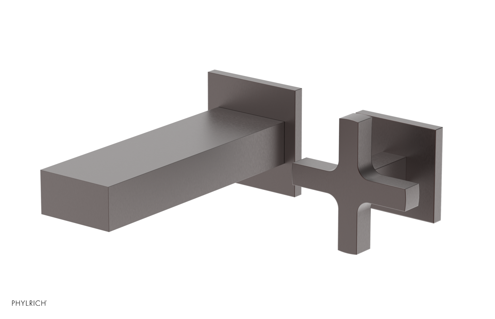 CROI - 6" Single Cross Handle Wall Lavatory Set 255-15-6