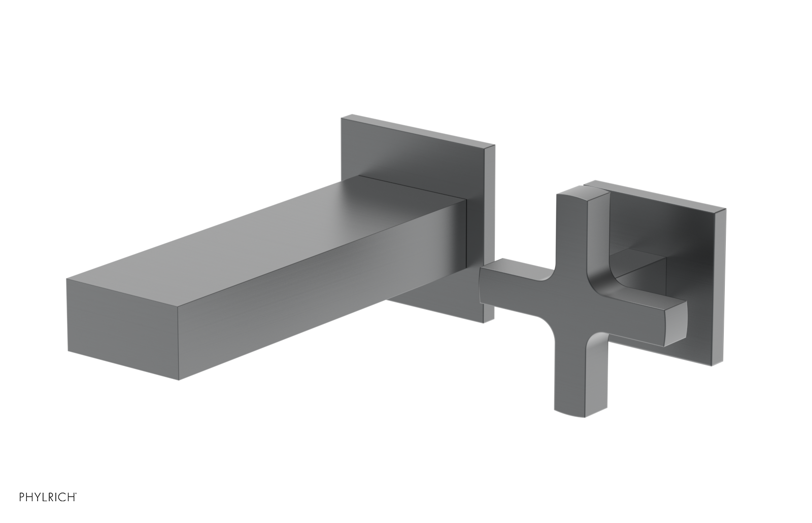 CROI - 6" Single Cross Handle Wall Lavatory Set 255-15-6