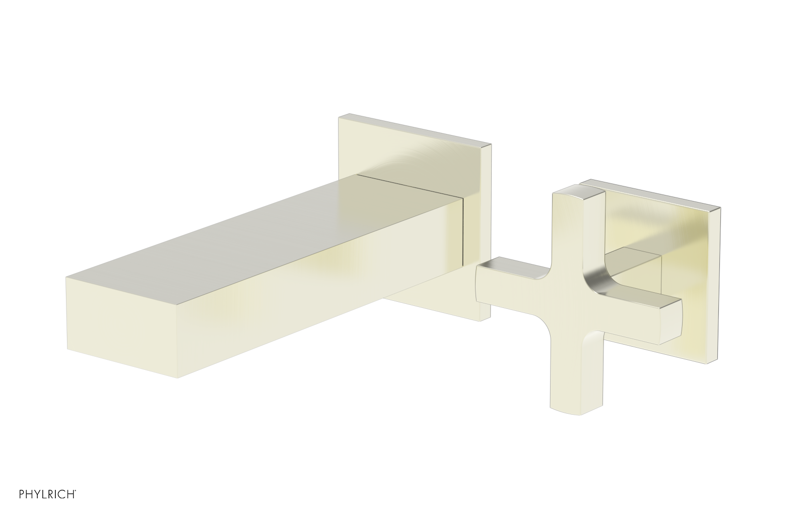 CROI - 6" Single Cross Handle Wall Lavatory Set 255-15-6