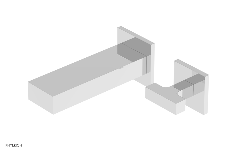 CROI - 10" Single Cross Handle Wall Lavatory Set 255-15-10
