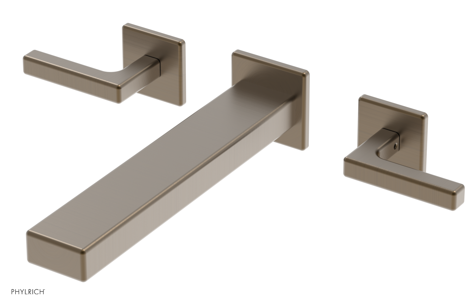 MIX 10" Wall Tub Set - Lever Handles 290-57-10