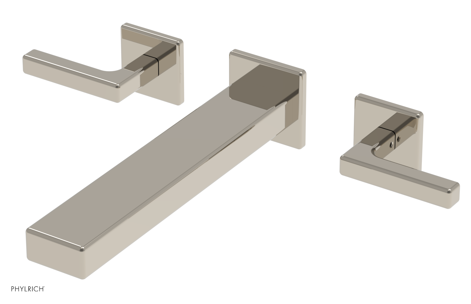 MIX 10" Wall Tub Set - Lever Handles 290-57-10