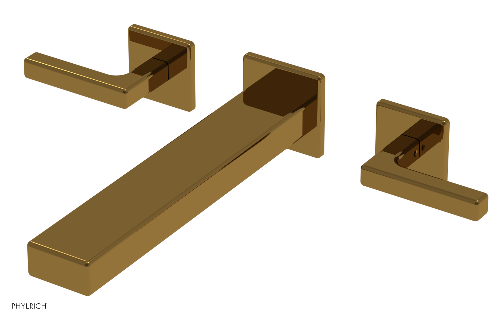 MIX 10" Wall Tub Set - Lever Handles 290-57-10