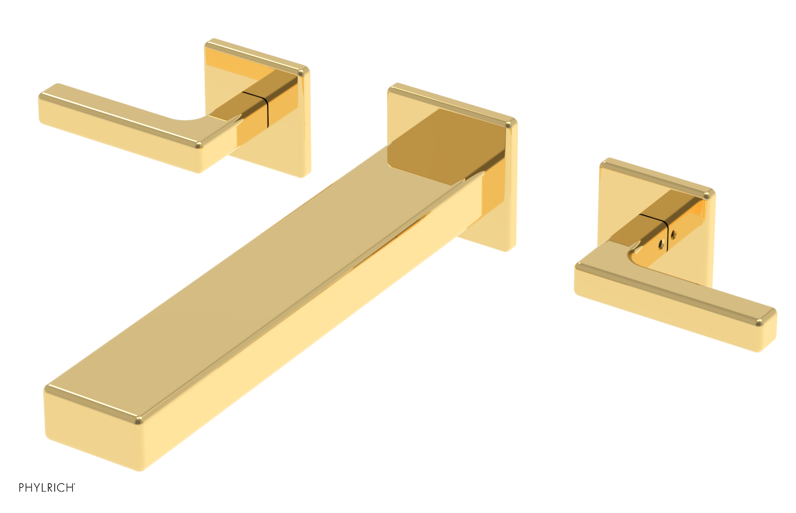 MIX 10" Wall Tub Set - Lever Handles 290-57-10