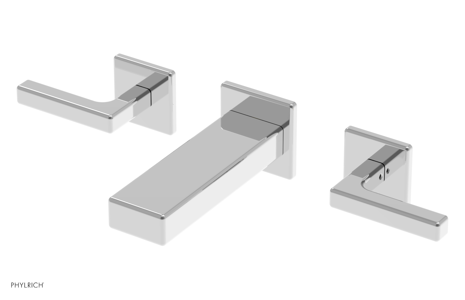 MIX 6" Wall Tub Set - Lever Handles 290-57-6