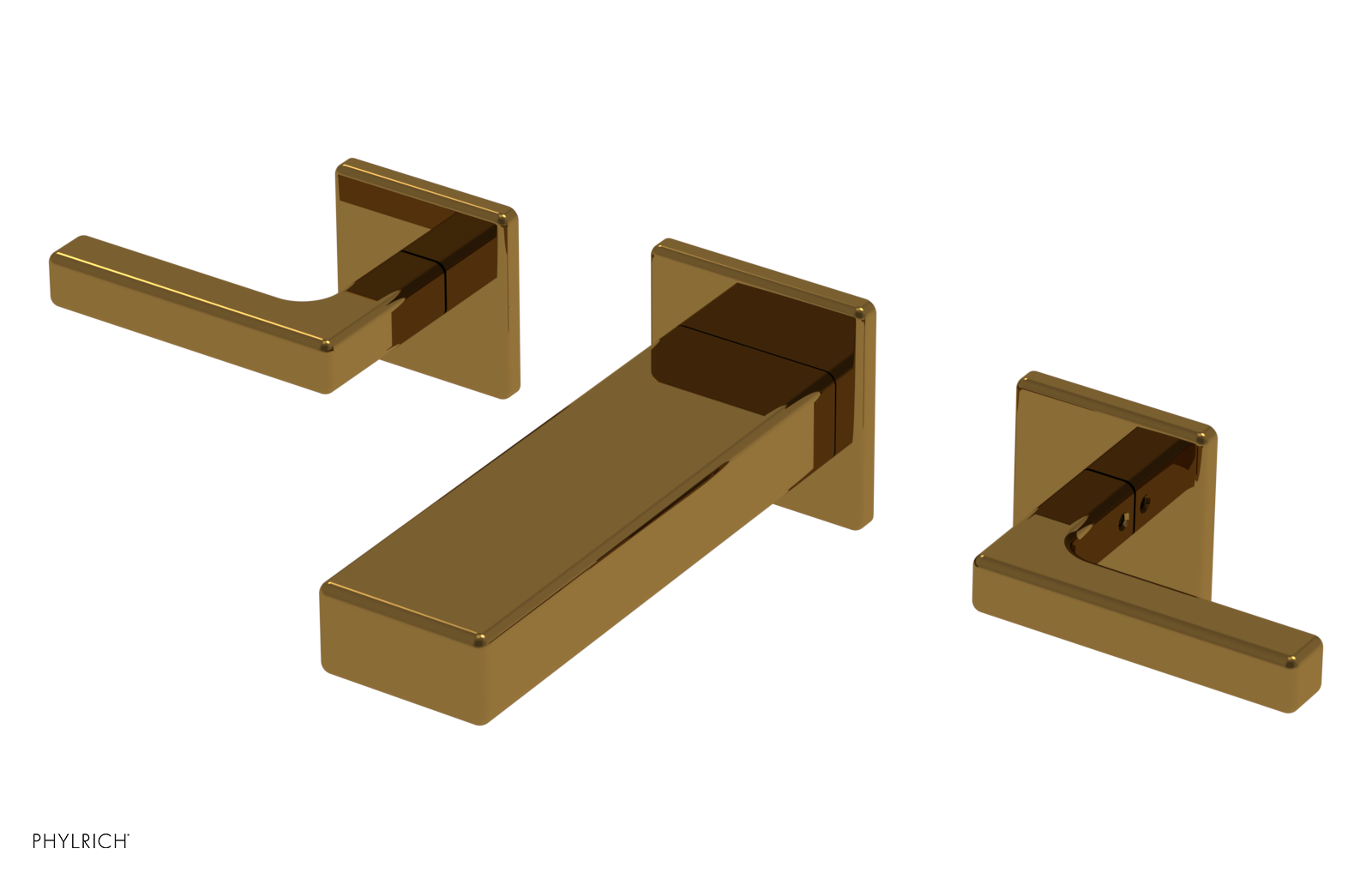 MIX 6" Wall Tub Set - Lever Handles 290-57-6