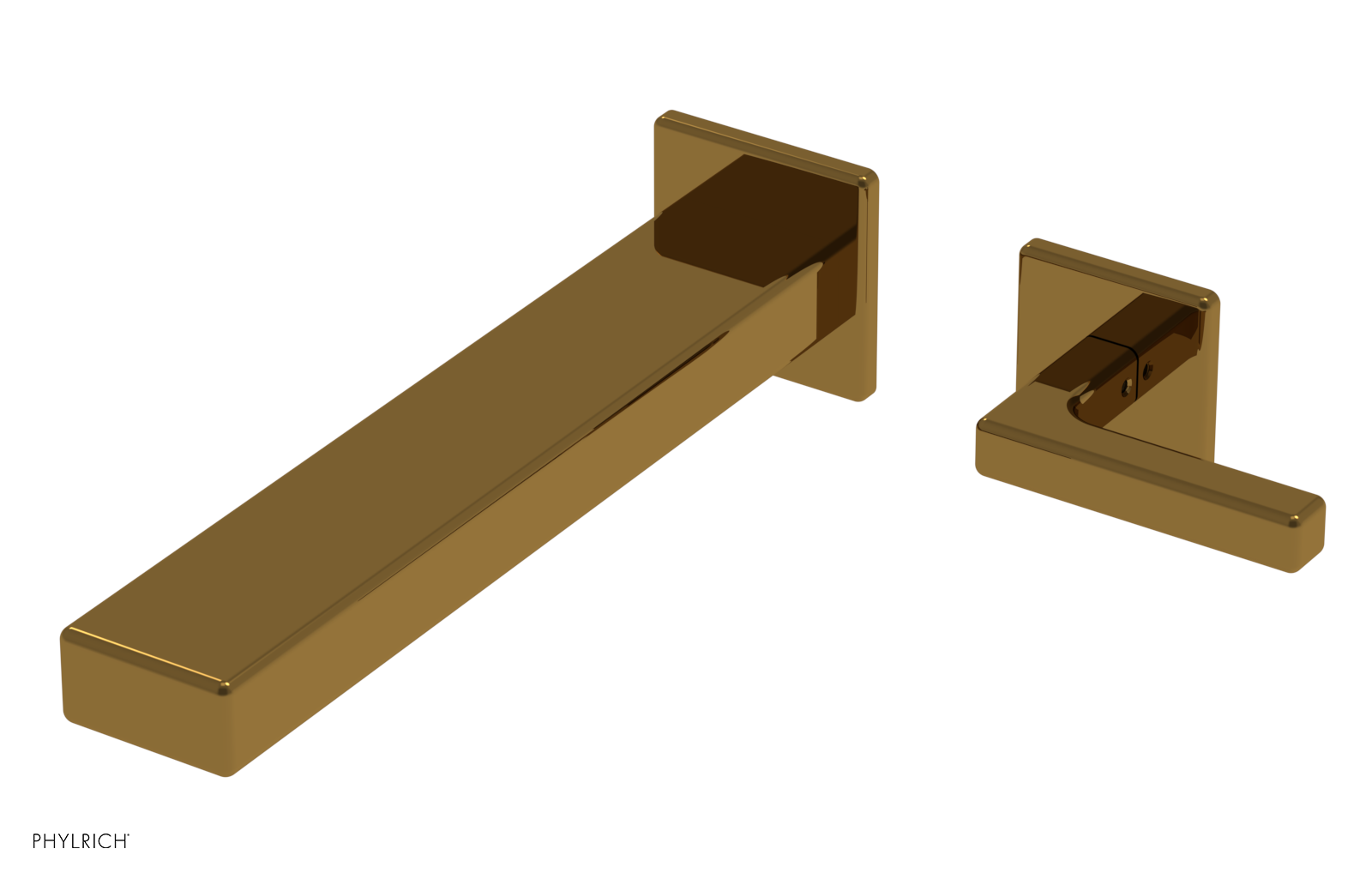 MIX - 10" Single Handle Wall Lavatory Set - Lever Handle 290-18-10