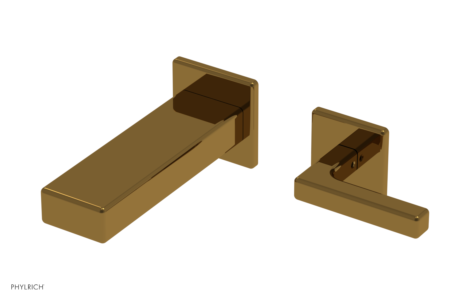 MIX - 6" Single Handle Wall Lavatory Set - Lever Handle 290-18-6