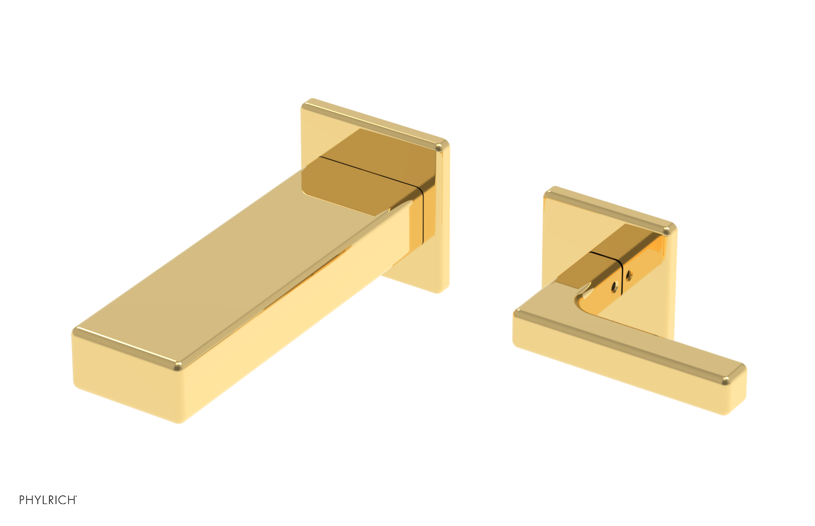 MIX - 6" Single Handle Wall Lavatory Set - Lever Handle 290-18-6