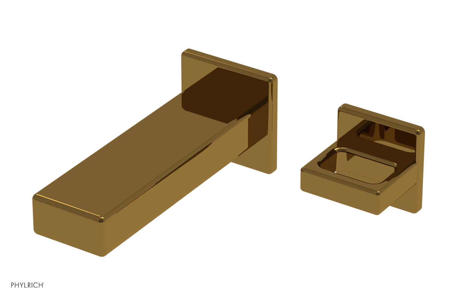 MIX - 6" Single Handle Wall Lavatory Set - Ring Handle 290-19-6