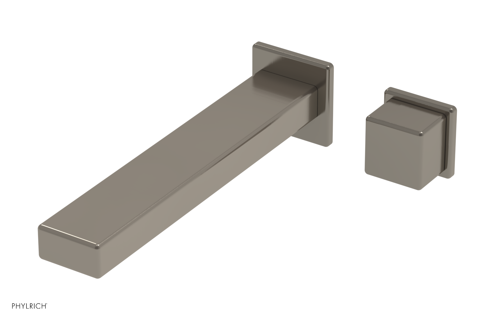 MIX - 10" Single Handle Wall Lavatory Set - Cube Handle 290-20-10