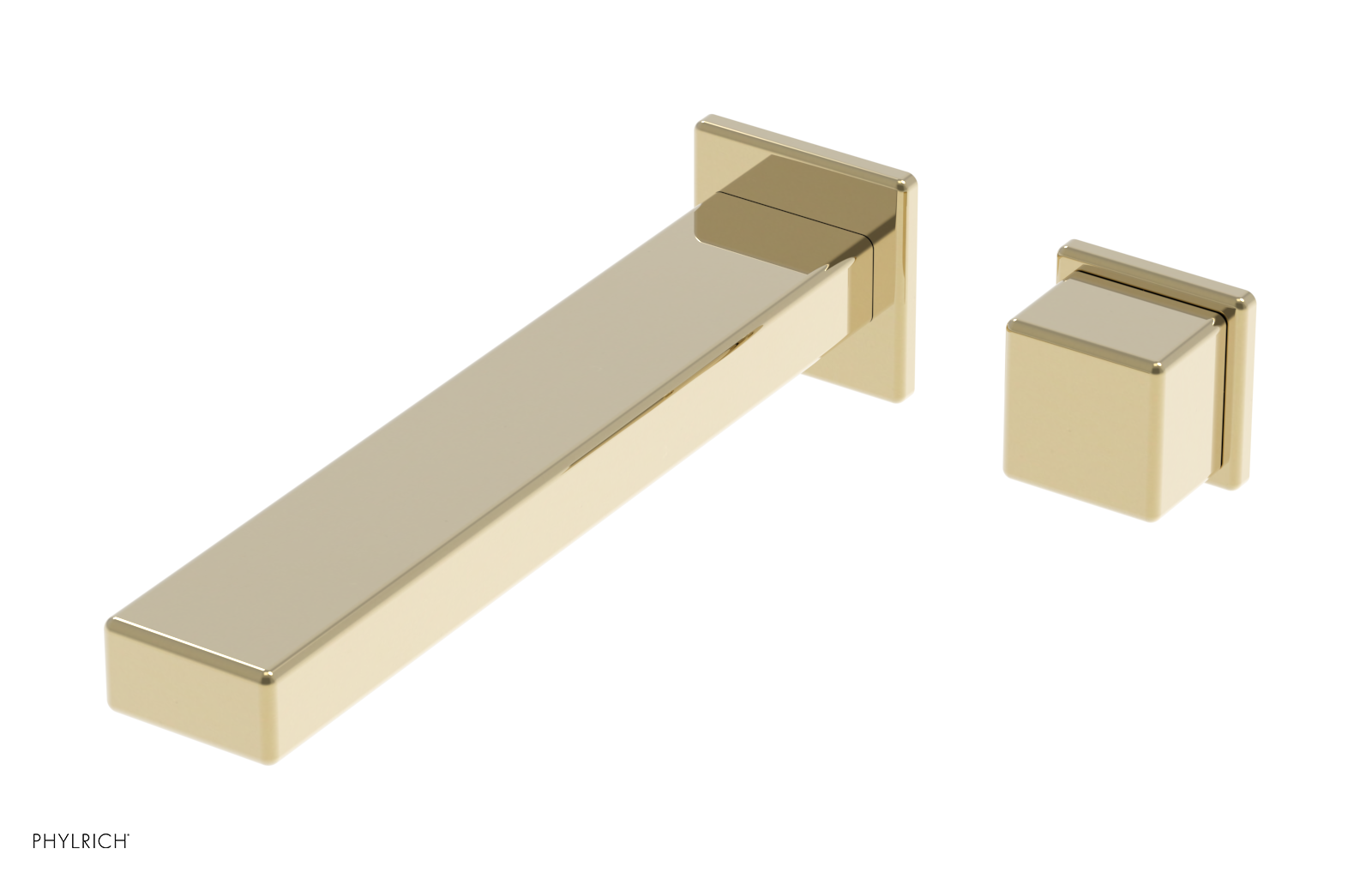 MIX - 10" Single Handle Wall Lavatory Set - Cube Handle 290-20-10