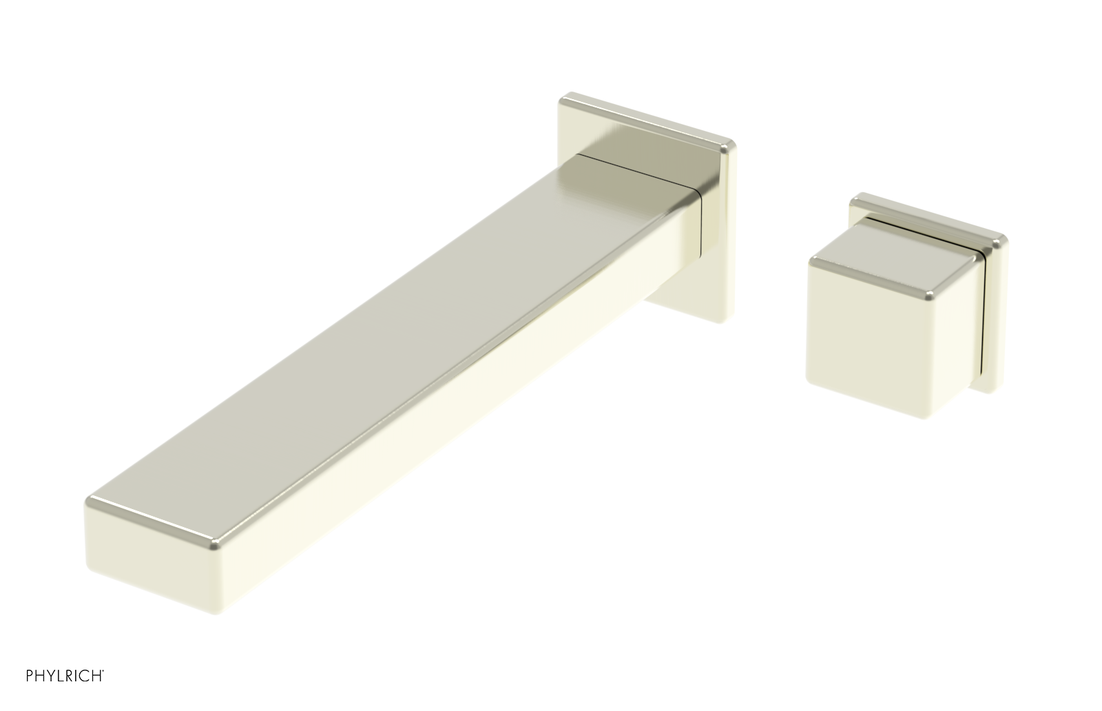 MIX - 10" Single Handle Wall Lavatory Set - Cube Handle 290-20-10
