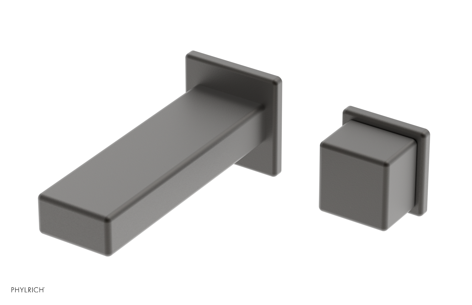 MIX - 6" Single Handle Wall Lavatory Set - Cube Handle 290-20-6