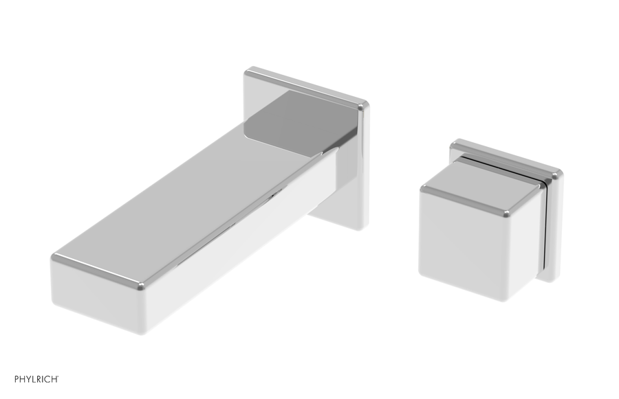 MIX - 6" Single Handle Wall Lavatory Set - Cube Handle 290-20-6