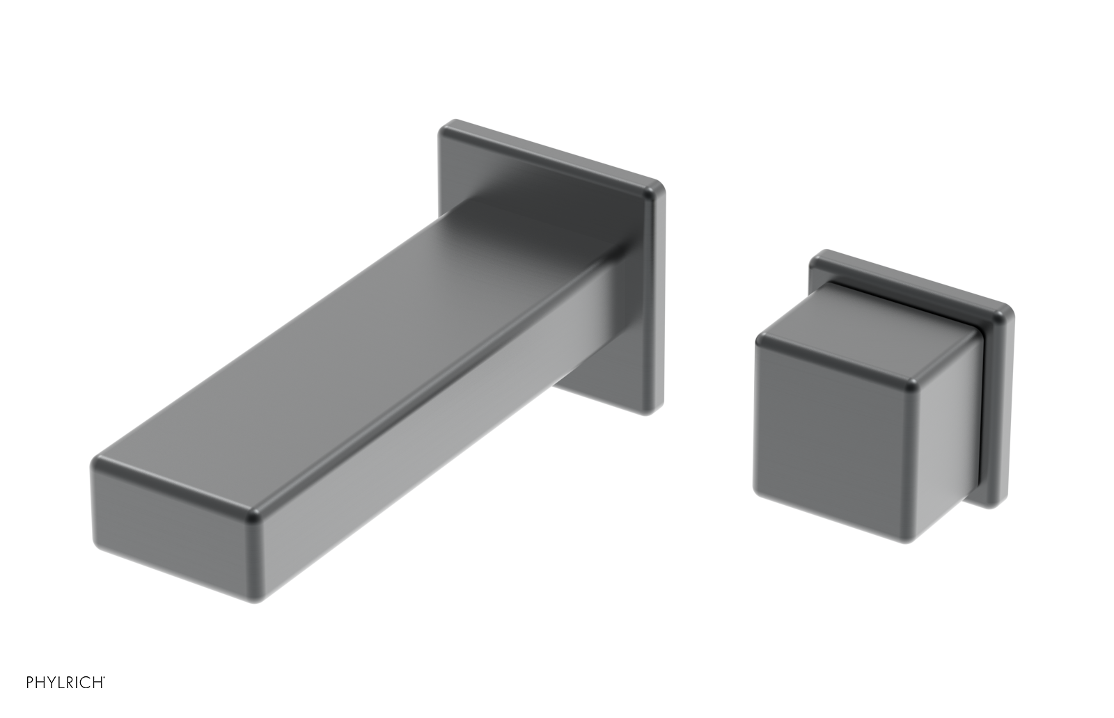 MIX - 6" Single Handle Wall Lavatory Set - Cube Handle 290-20-6