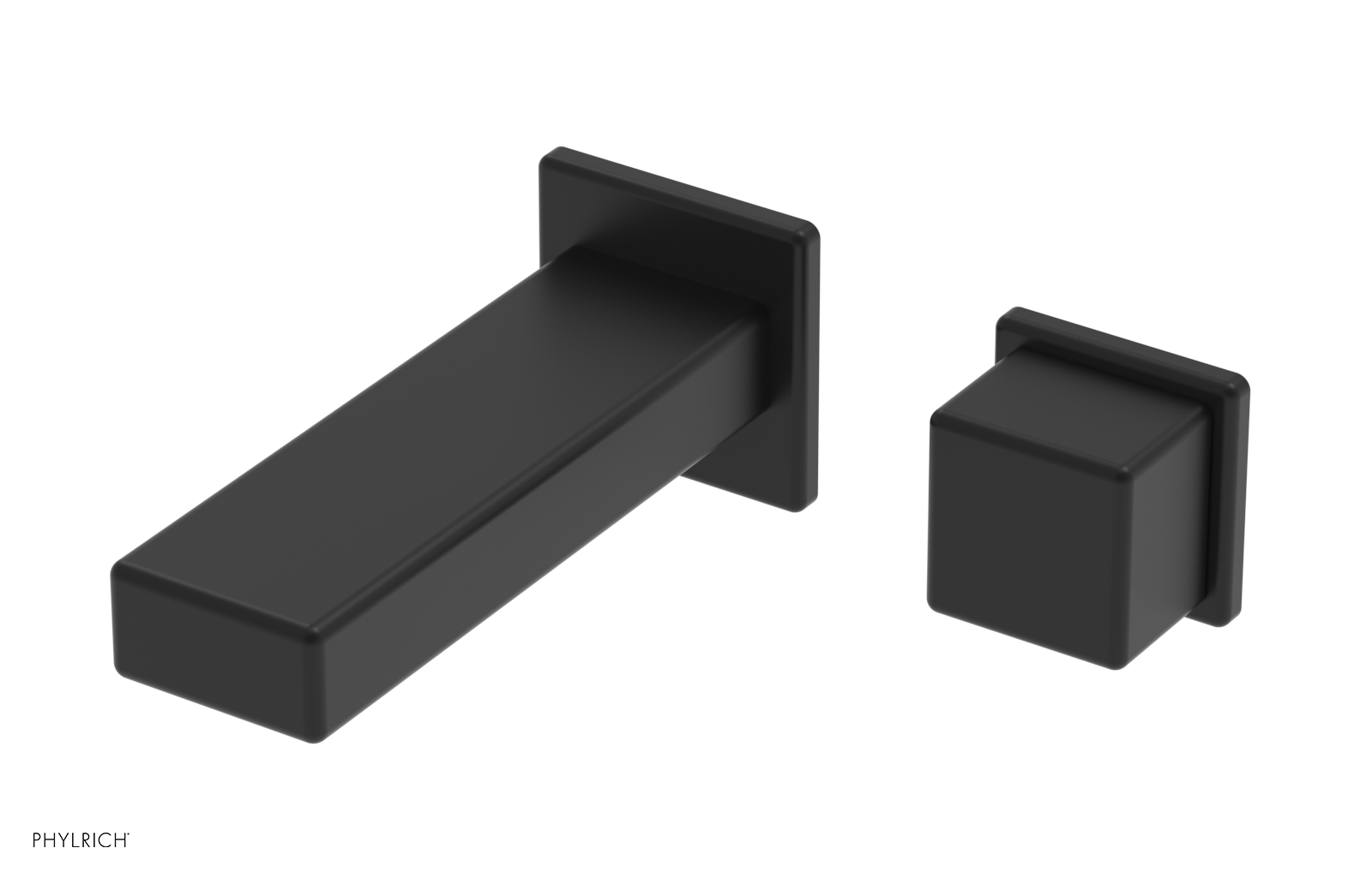 MIX - 6" Single Handle Wall Lavatory Set - Cube Handle 290-20-6