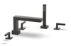 MIX Deck Tub Set with Hand Shower - Lever Handles 290-49