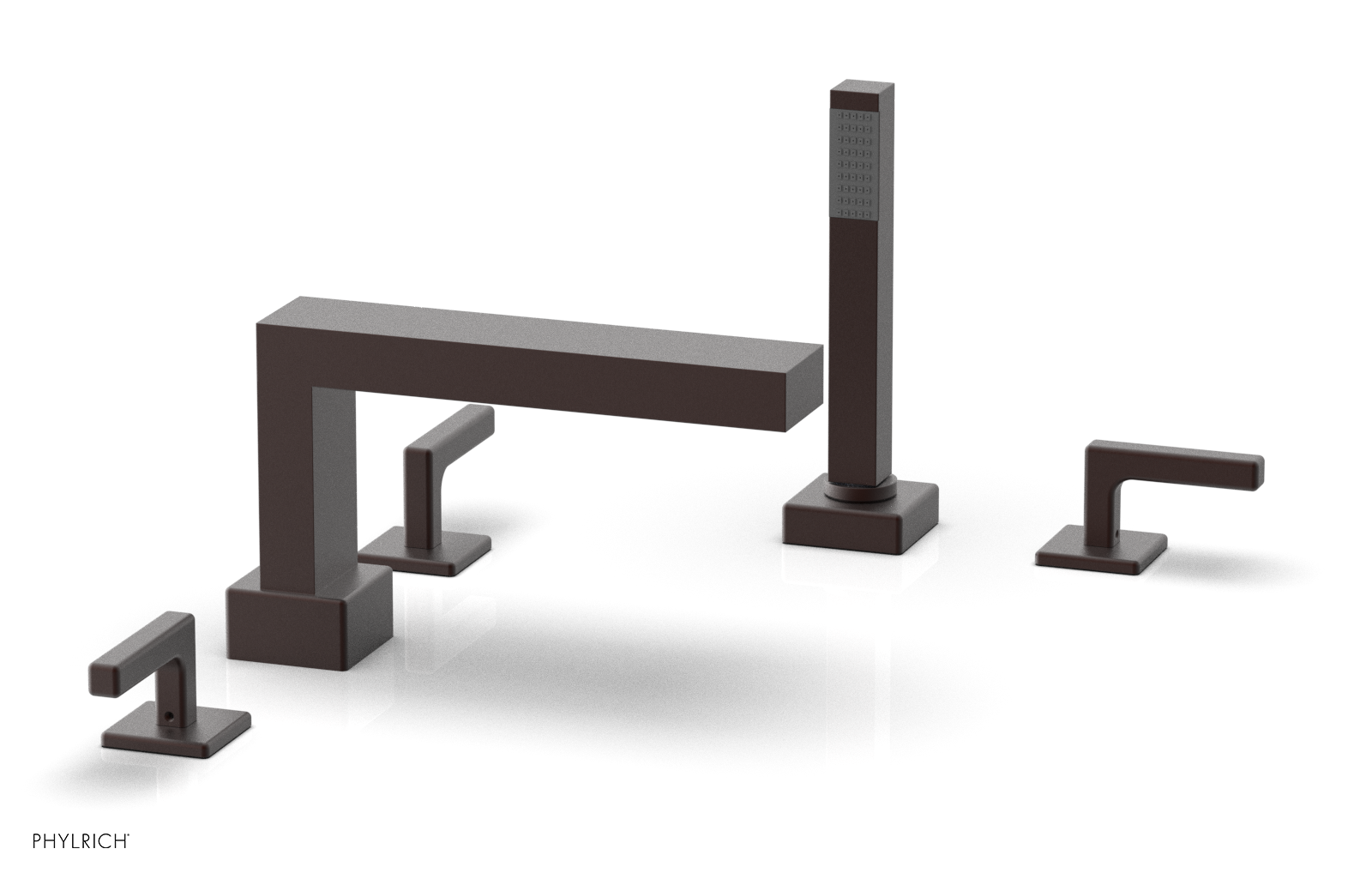 MIX Deck Tub Set with Hand Shower - Lever Handles 290-49