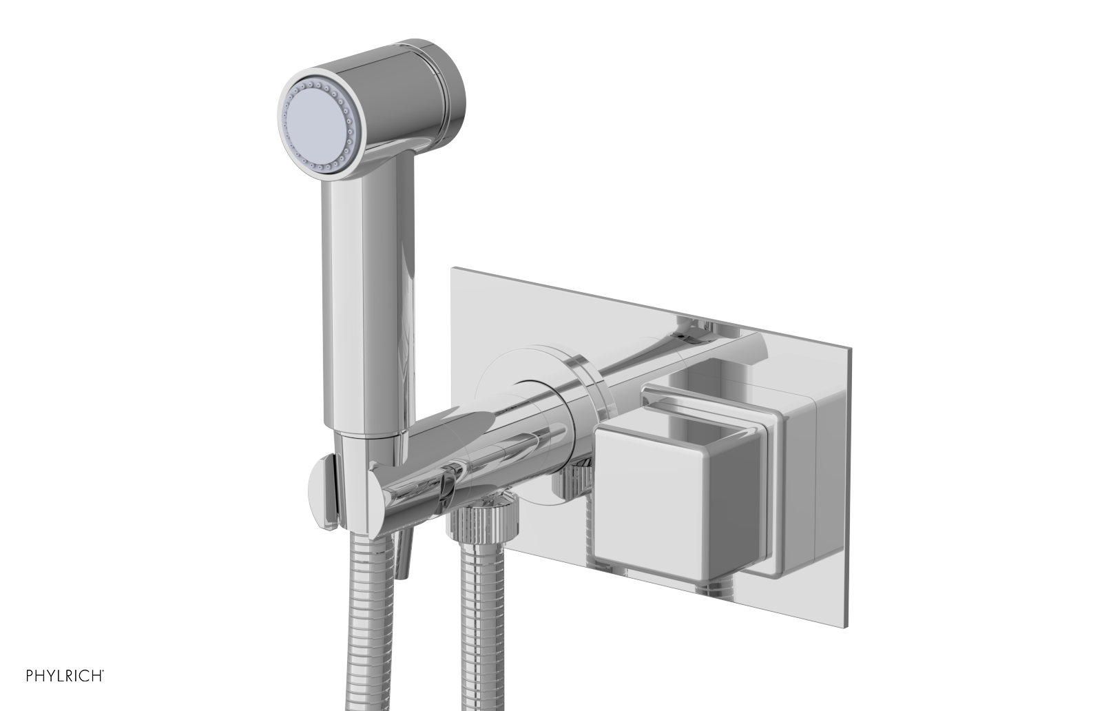 MIX - Wall Mounted Bidet - Cube Handle 290-67