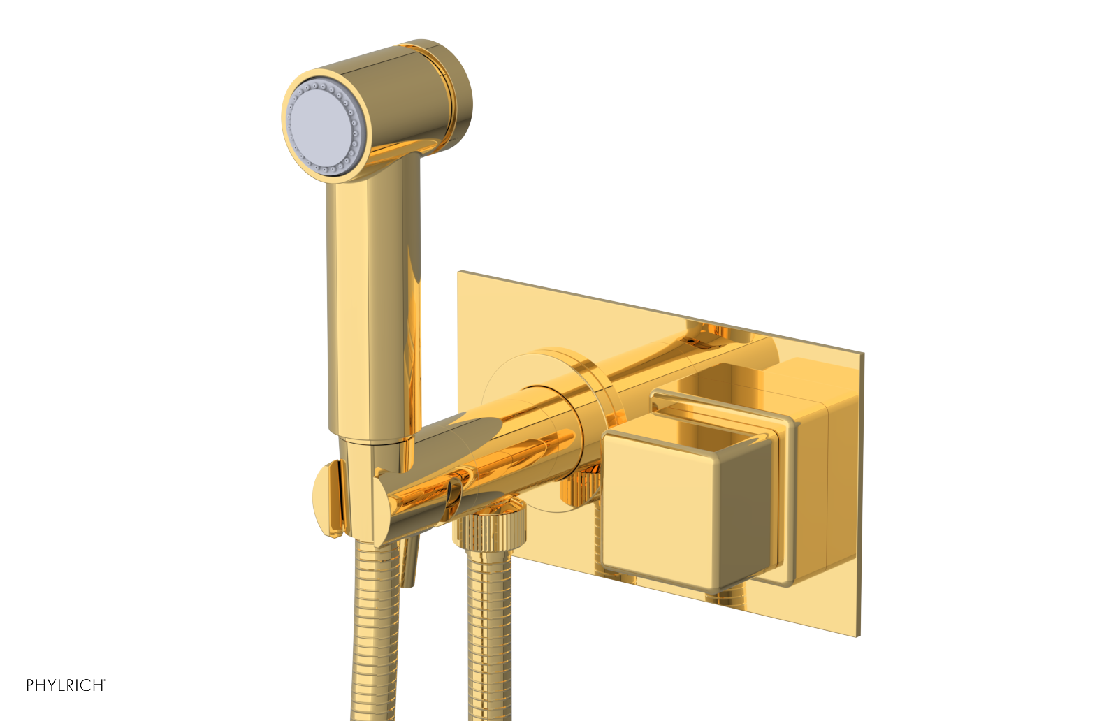 MIX - Wall Mounted Bidet - Cube Handle 290-67