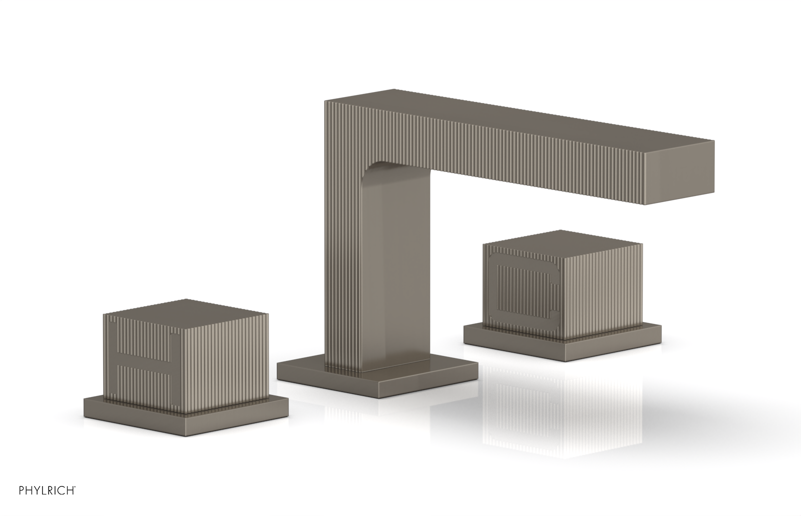 STRIA Widespread Faucet Cube Handles 291L-04