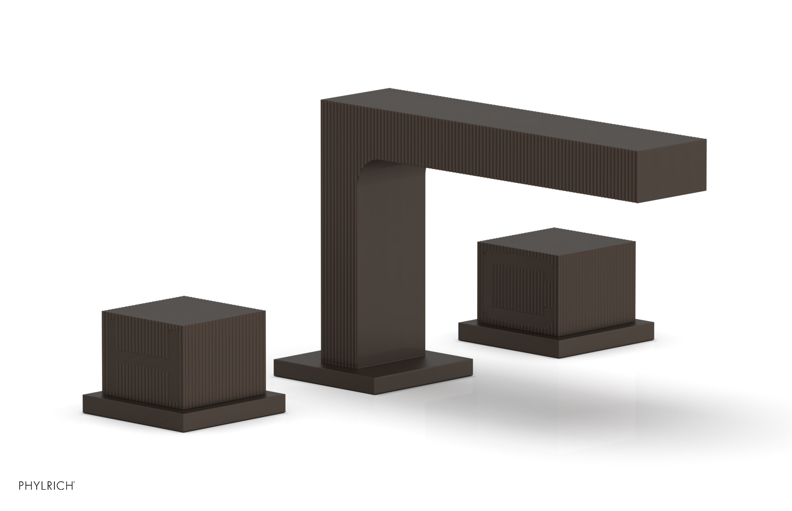 STRIA Widespread Faucet Cube Handles 291L-04