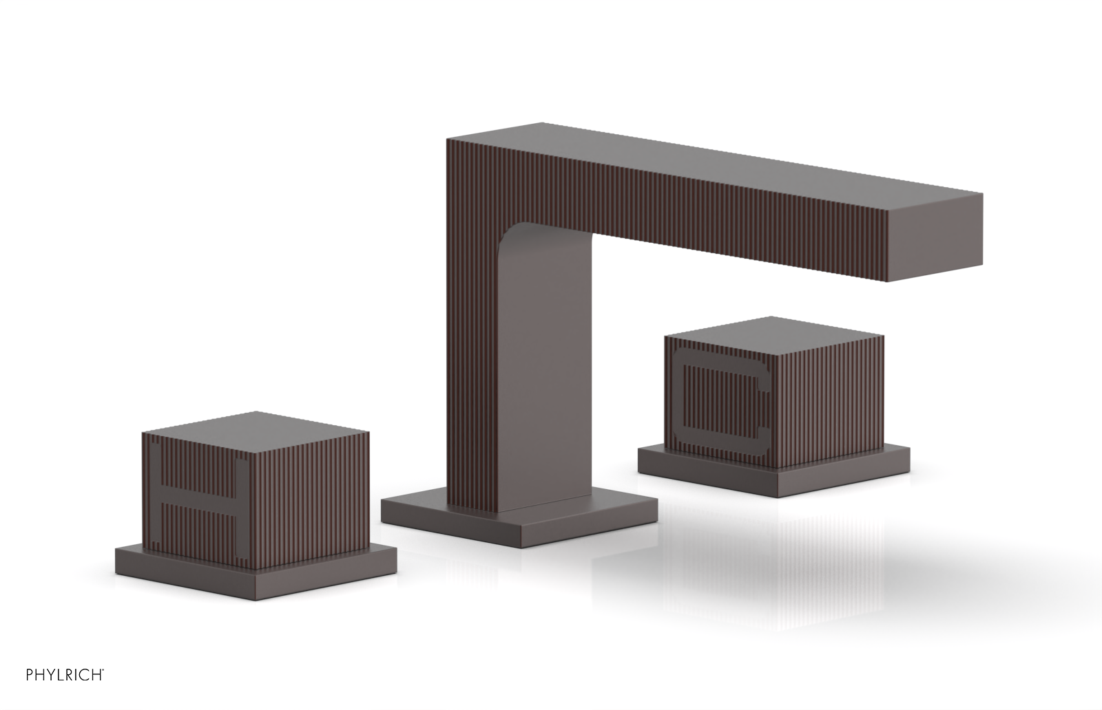 STRIA Widespread Faucet Cube Handles 291L-04