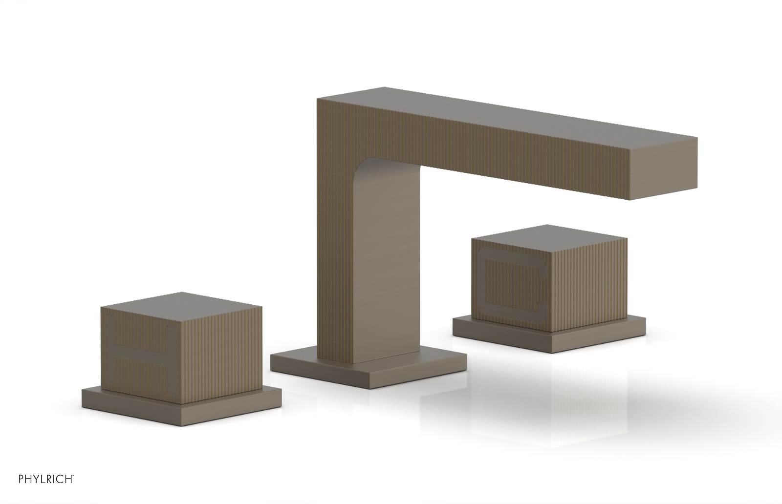 STRIA Widespread Faucet Cube Handles 291L-04