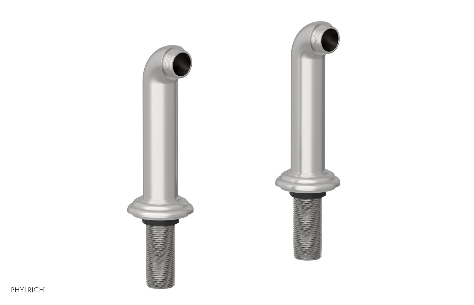 Pair of 5" Deck Risers Only  (Does NOT Include Tub Filler or Hand Shower) 3-307