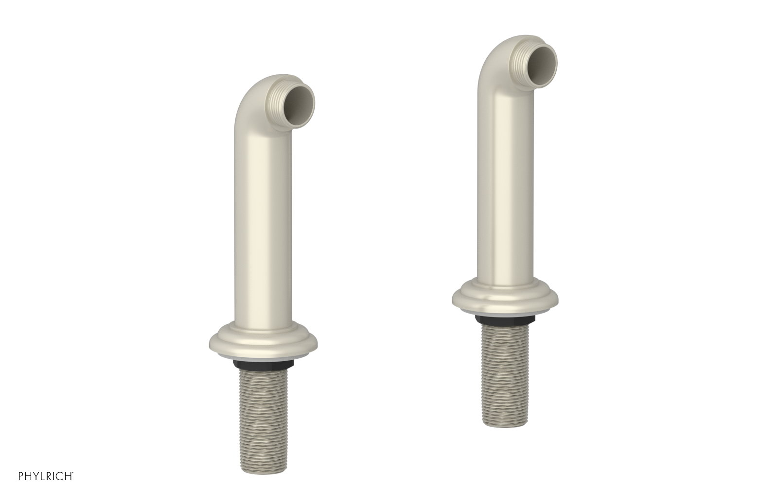 Pair of 5" Deck Risers Only  (Does NOT Include Tub Filler or Hand Shower) 3-307