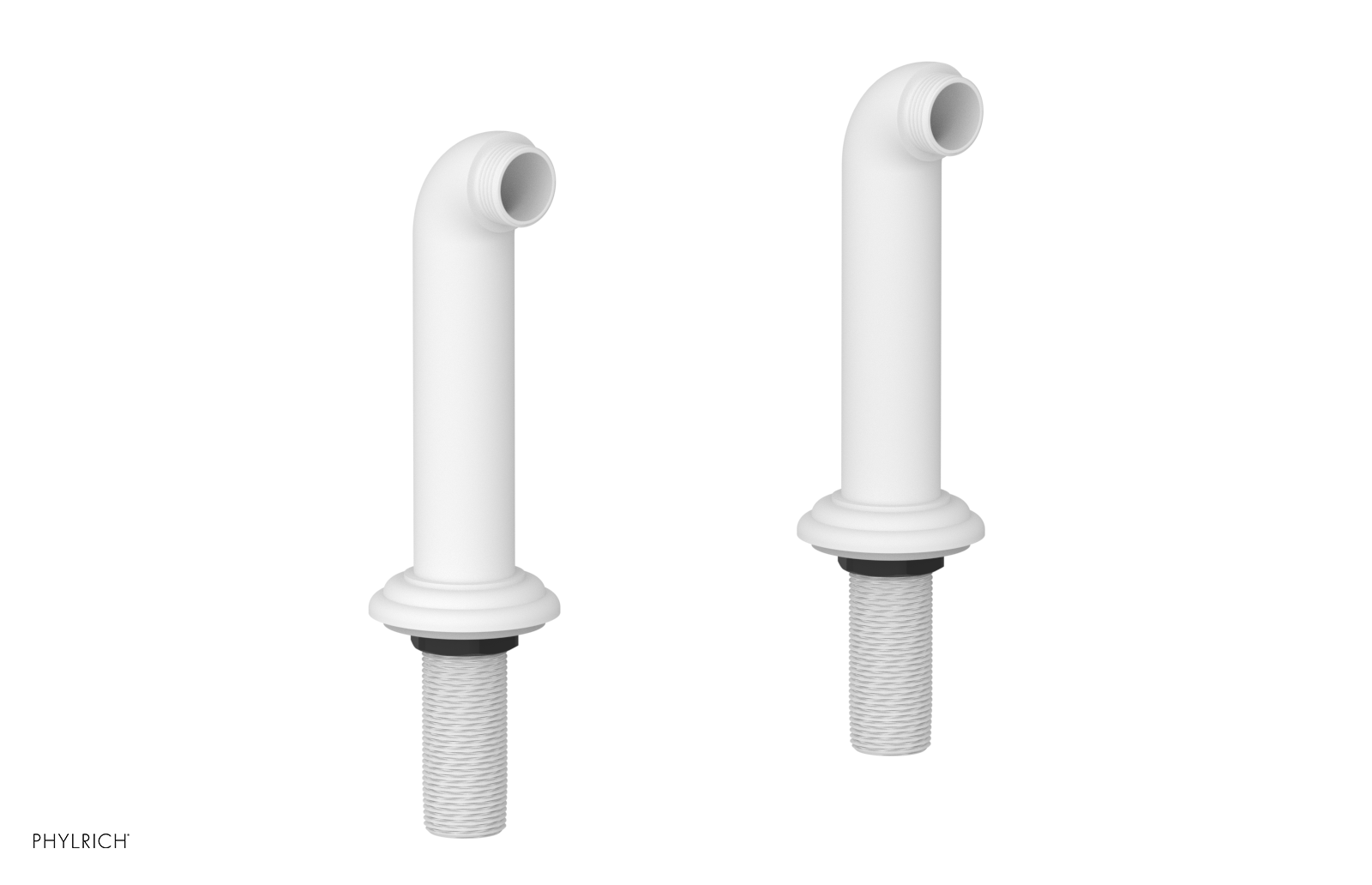 Pair of 5" Deck Risers Only  (Does NOT Include Tub Filler or Hand Shower) 3-307