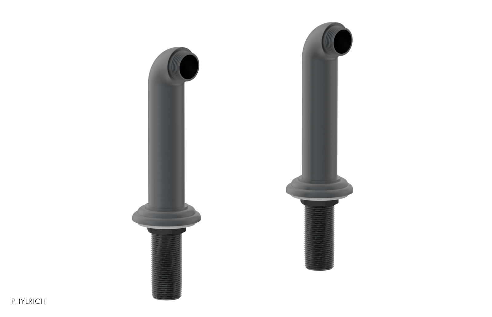 Pair of 5" Deck Risers Only  (Does NOT Include Tub Filler or Hand Shower) 3-307