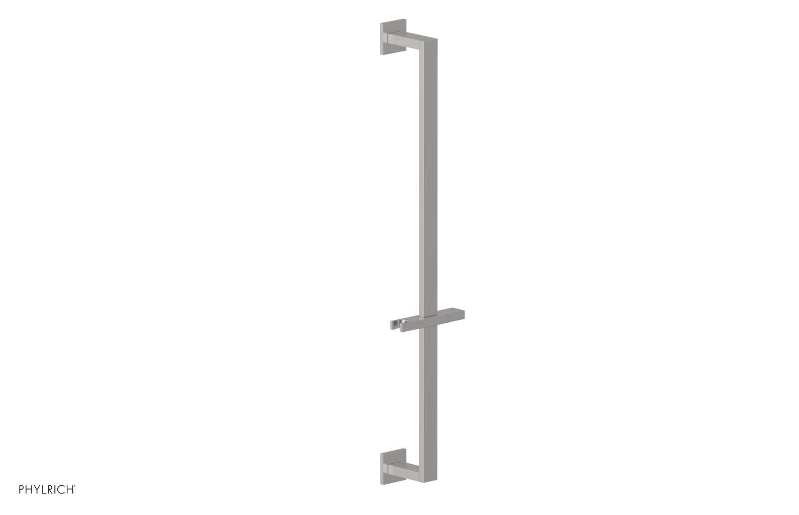 27" Flat Adjustable Slide Bar with Hand Shower Hook 3-502