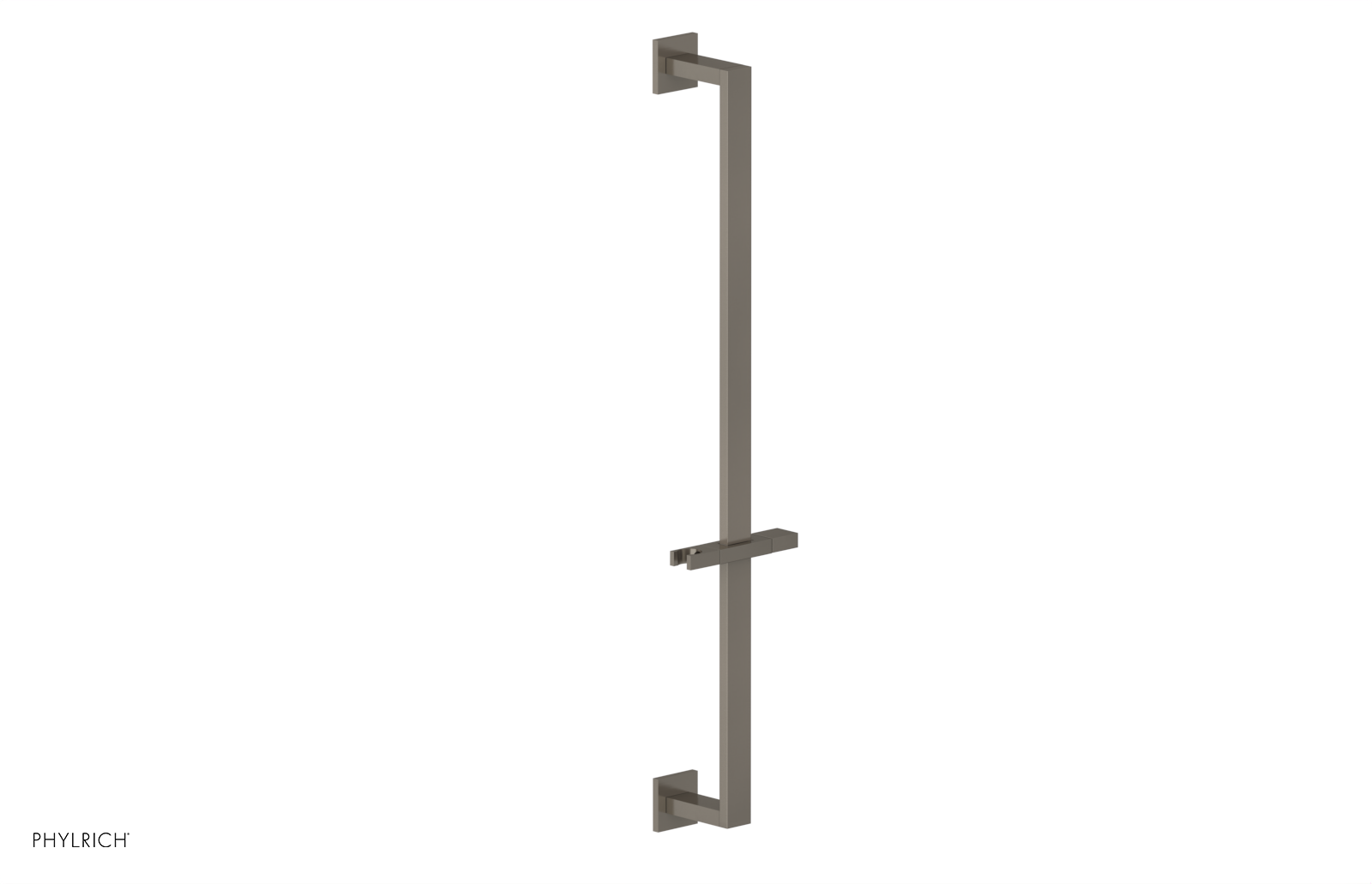 27" Flat Adjustable Slide Bar with Hand Shower Hook 3-502