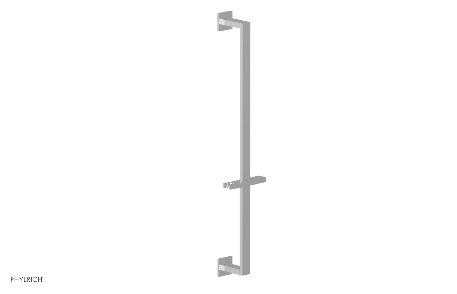 27" Flat Adjustable Slide Bar with Hand Shower Hook 3-502