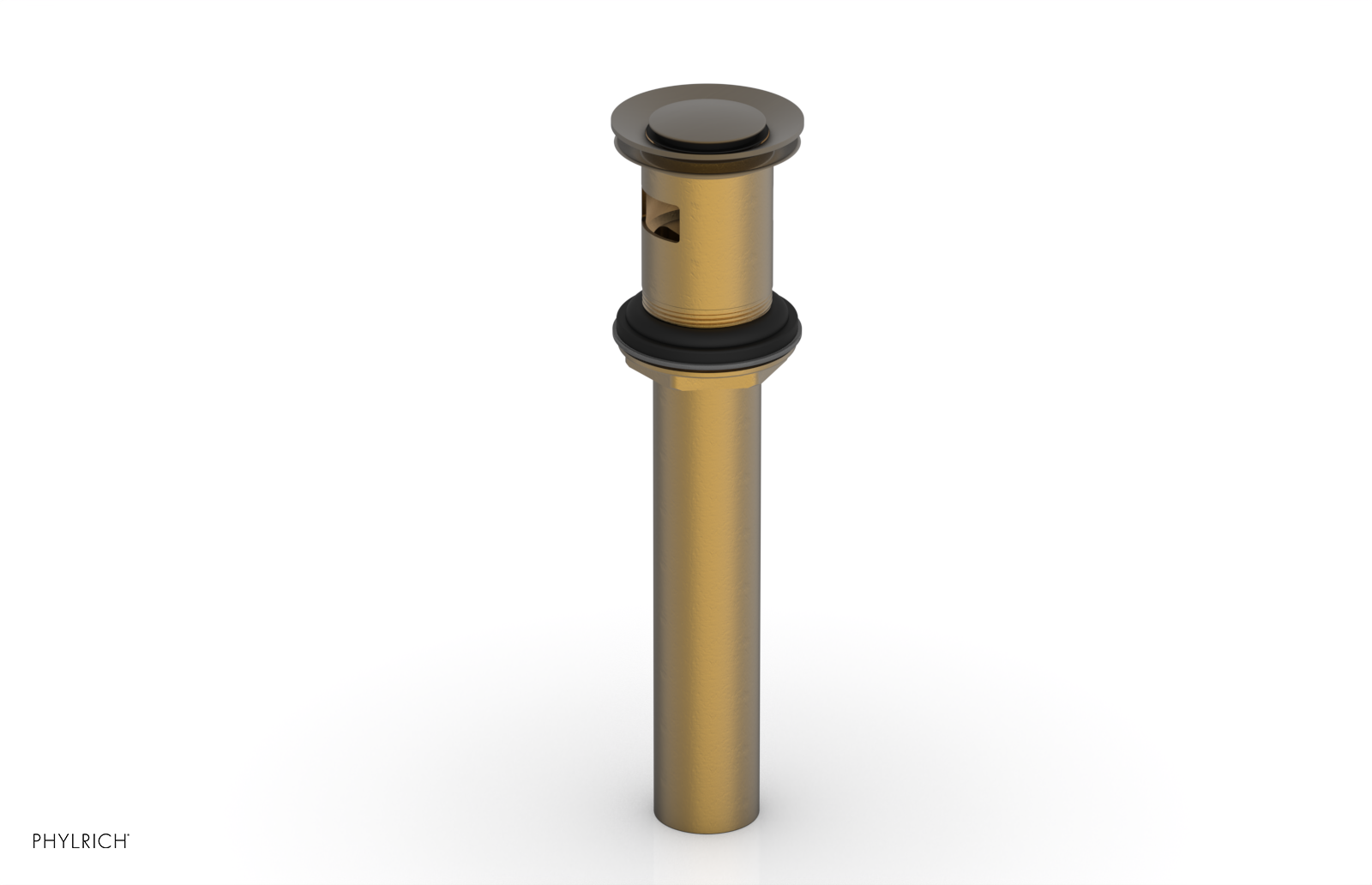 Push To Close Drain with Overflow 3-545