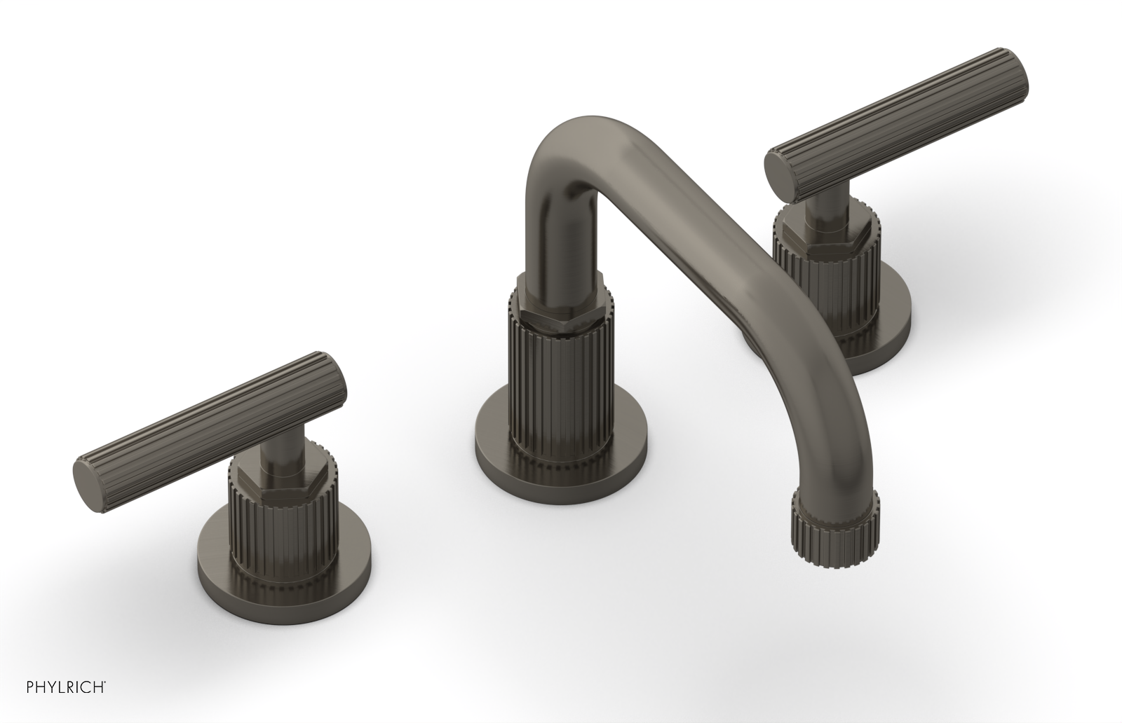 DUSTRIE Widespread Faucet - Lever Handle - Grooved 370-04