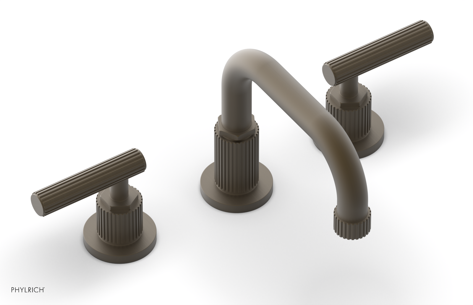 DUSTRIE Widespread Faucet - Lever Handle - Grooved 370-04