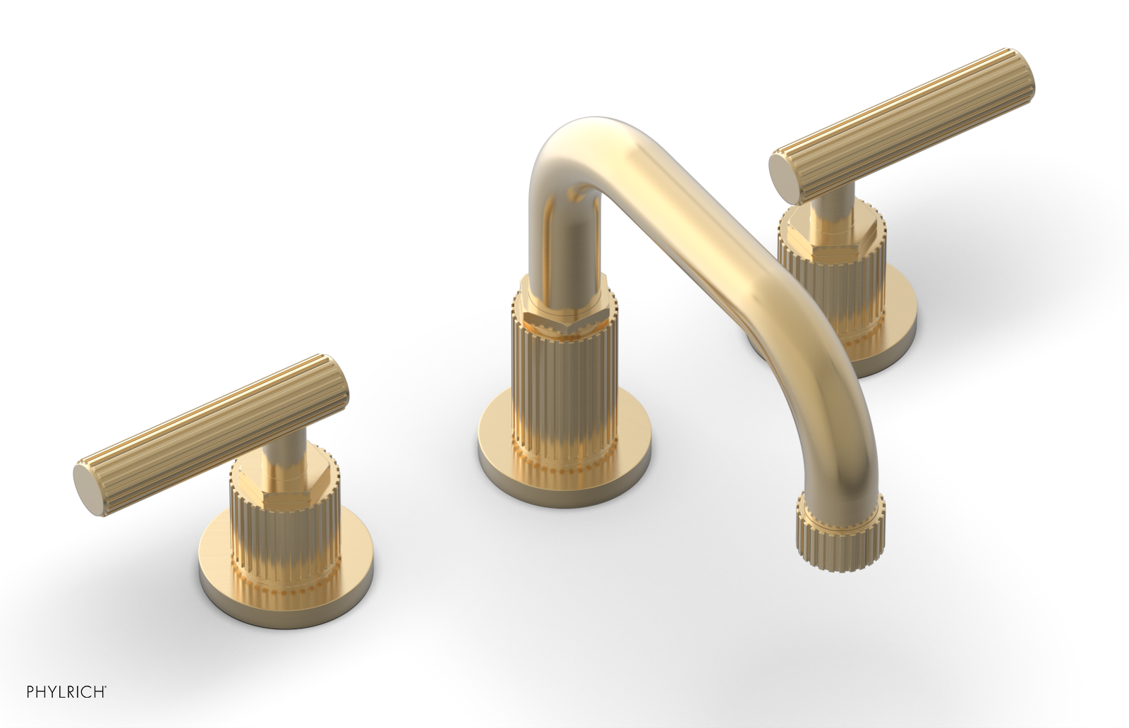 DUSTRIE Widespread Faucet - Lever Handle - Grooved 370-04