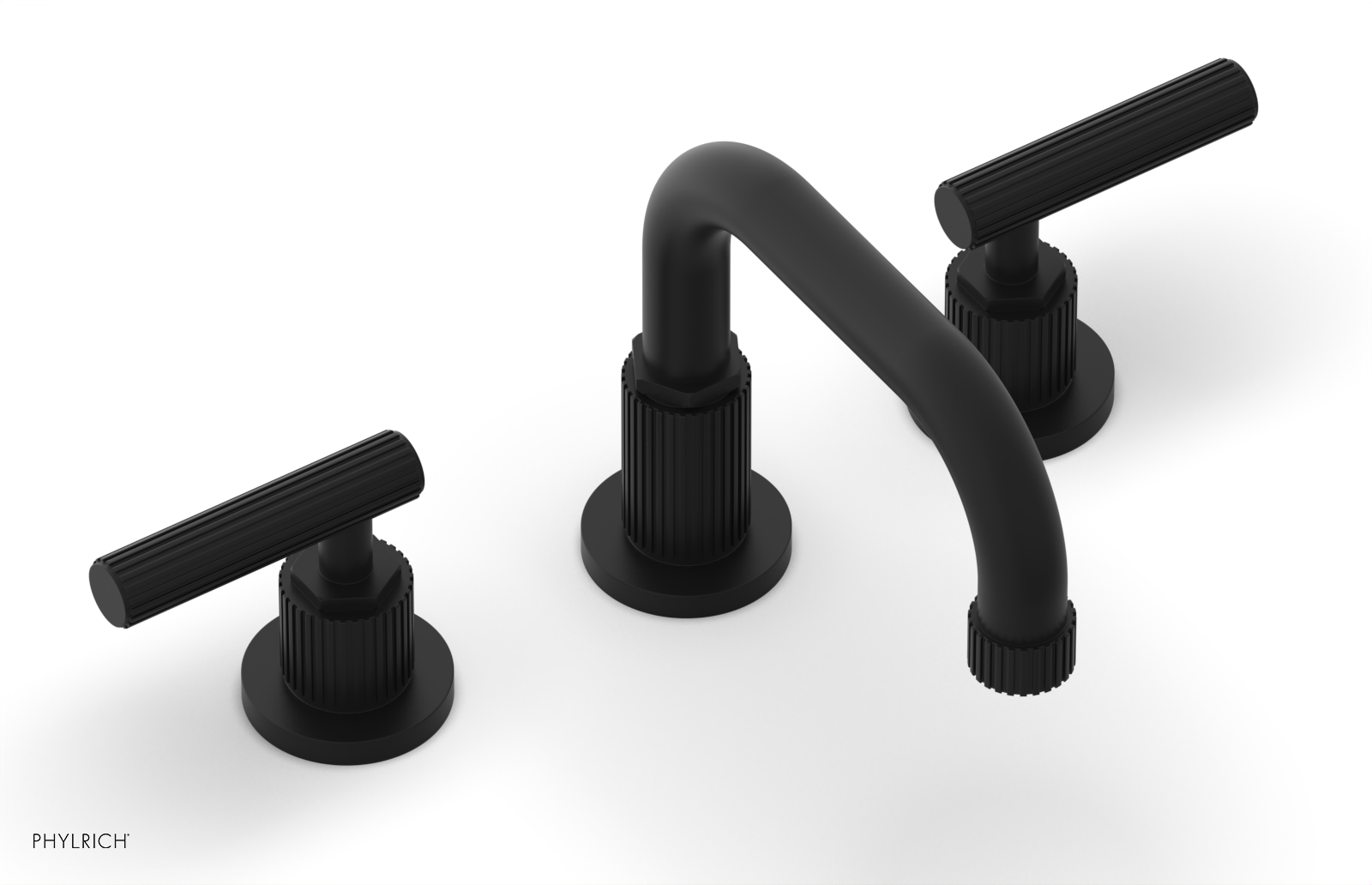 DUSTRIE Widespread Faucet - Lever Handle - Grooved 370-04