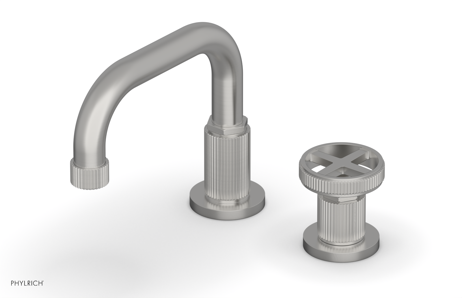 DUSTRIE Single Handle Faucet - Low Spout - Cross Handle 370-07