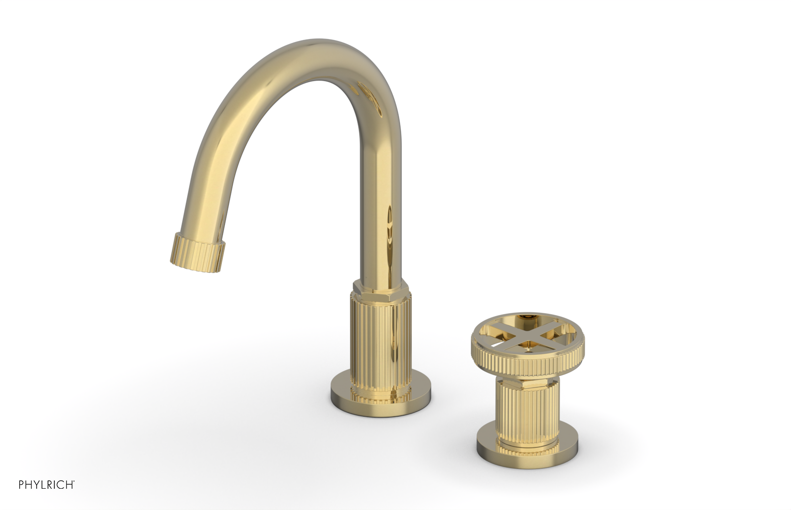 DUSTRIE Single Handle Faucet - High Spout - Cross Handle 370-09