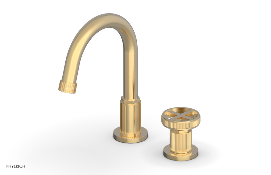 DUSTRIE Single Handle Faucet - High Spout - Cross Handle 370-09