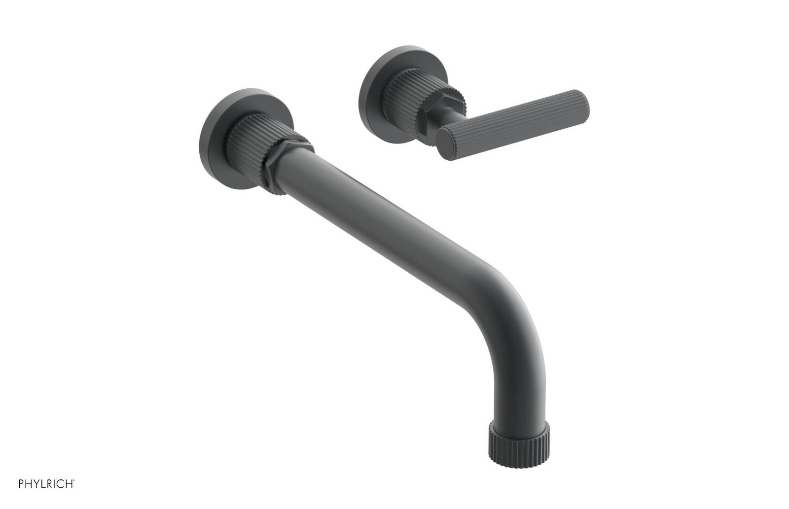 DUSTRIE Single Handle Wall Lavatory Set - 10" Spout - Grooved 370-16-10