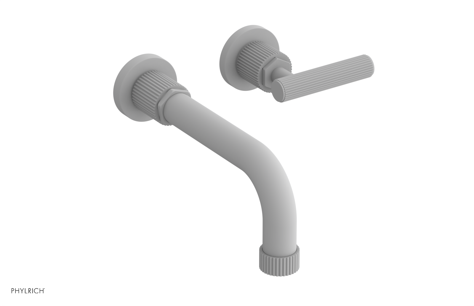 DUSTRIE Single Handle Wall Lavatory Set - 7 5/8" Spout - Grooved 370-16
