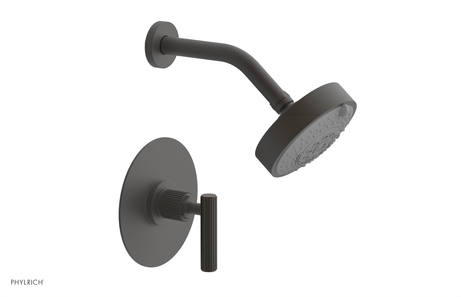 DUSTRIE - Pressure Balance Shower Set - Lever Handle - Grooved 370-22