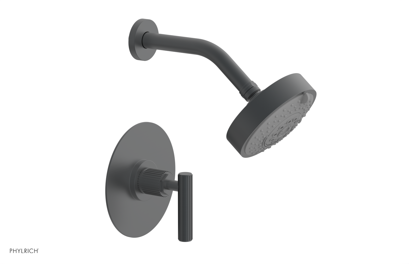 DUSTRIE - Pressure Balance Shower Set - Lever Handle - Grooved 370-22