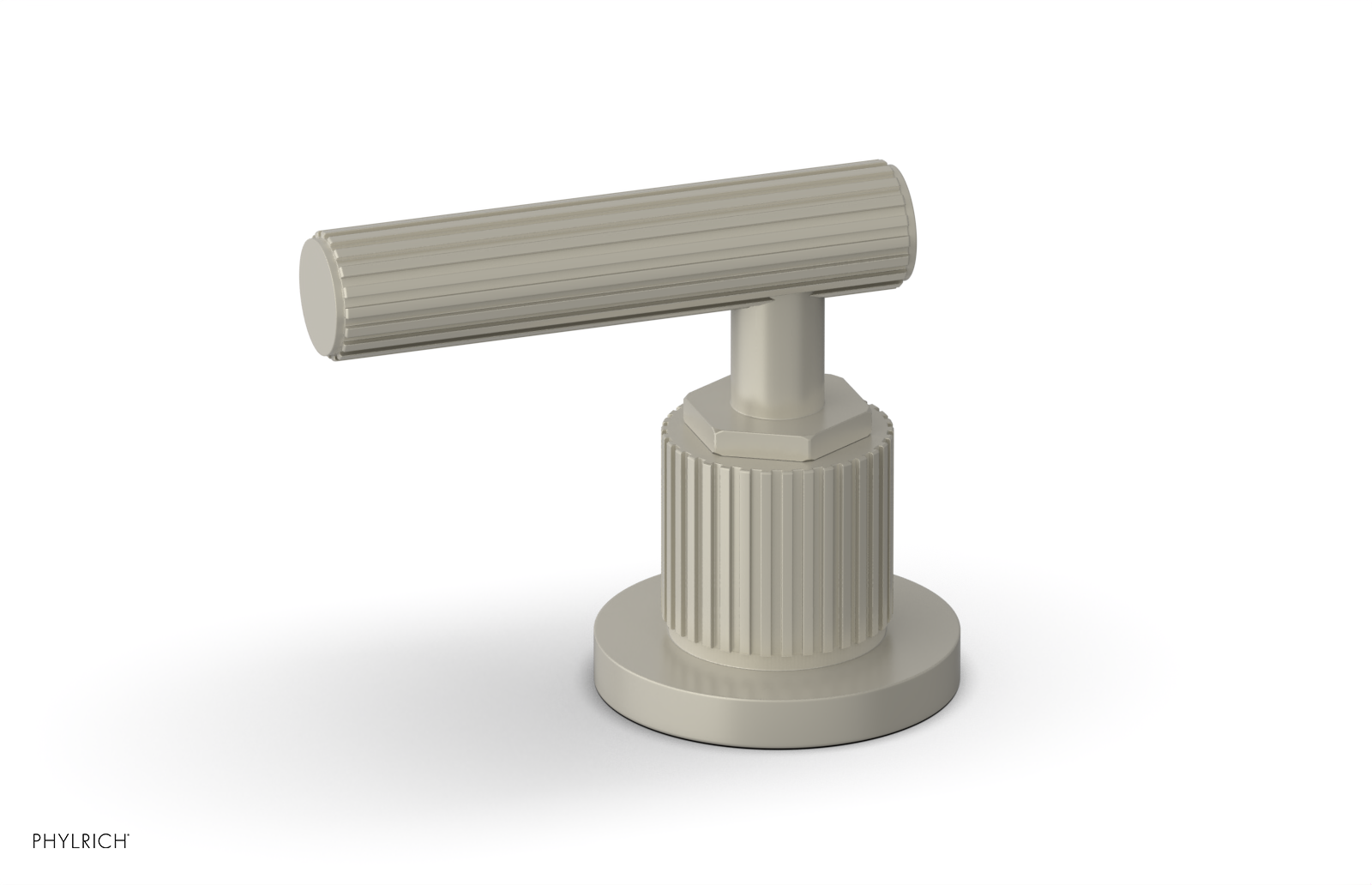 DUSTRIE - Volume Control/Diverter Trim - Lever Handle - Grooved 370-36