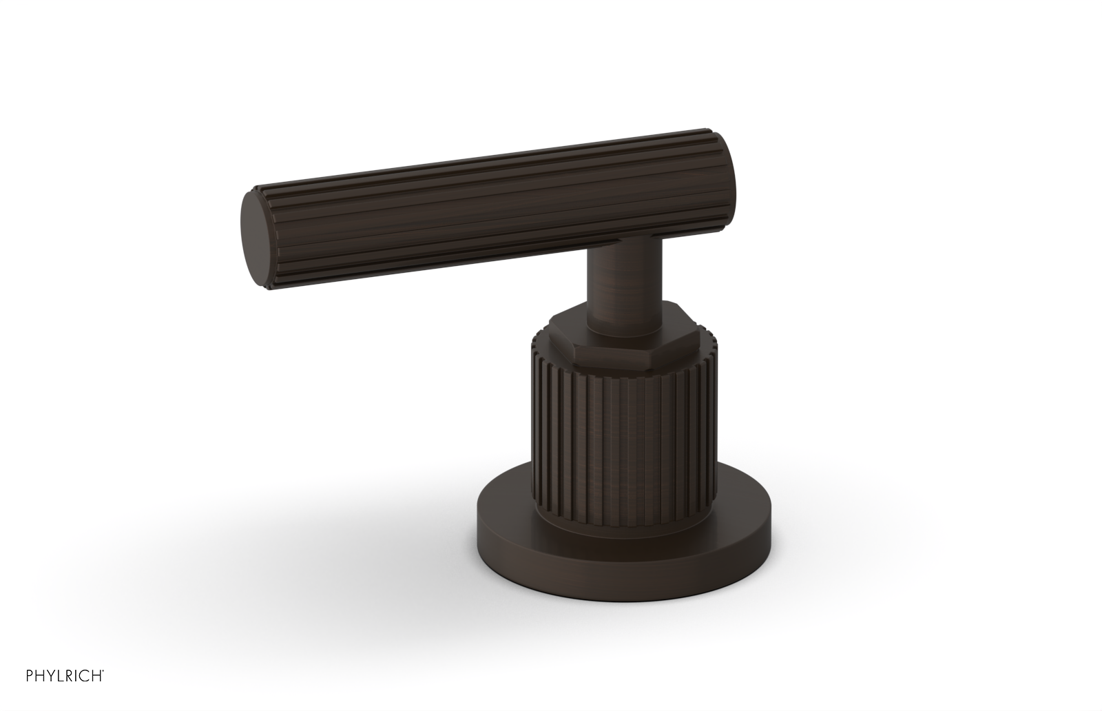 DUSTRIE - Volume Control/Diverter Trim - Lever Handle - Grooved 370-36